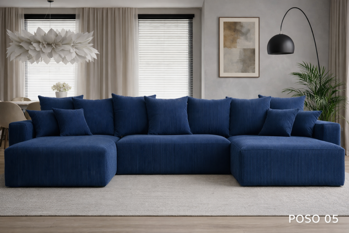 Sofa Bari U Materiał- Poso