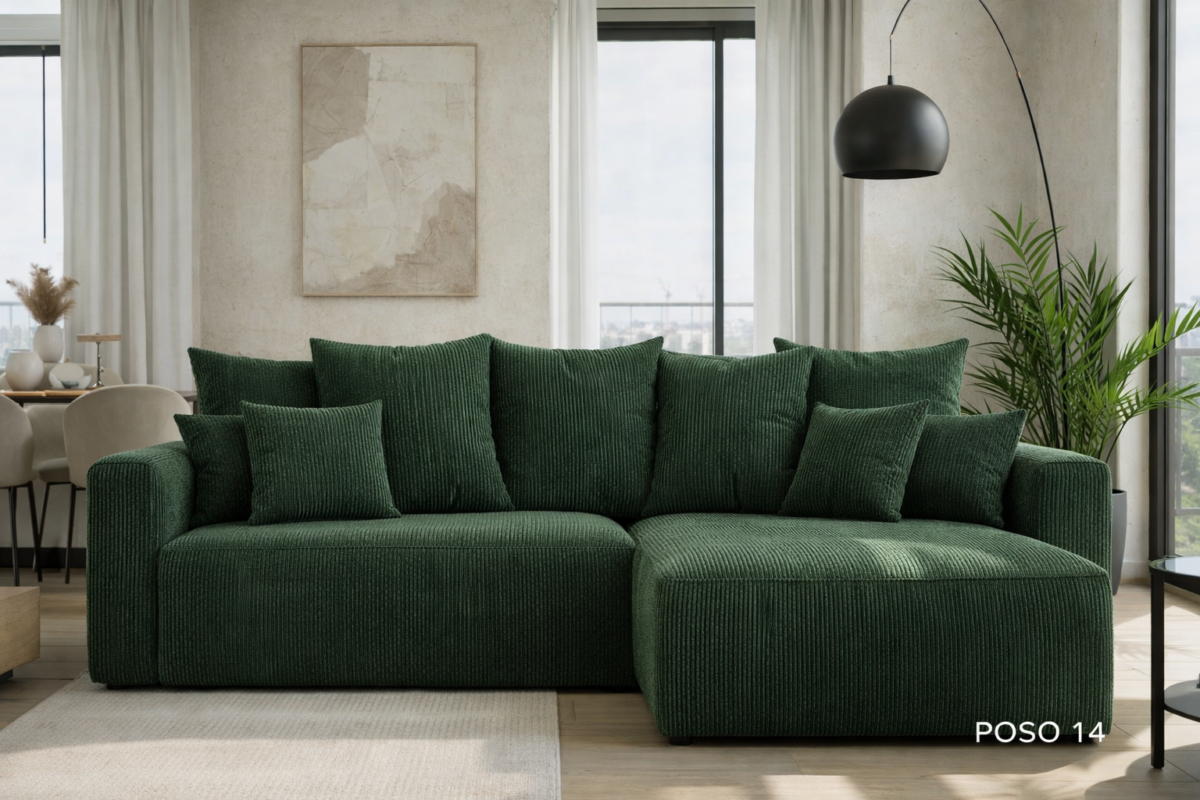 Sofa Bari L Materiał- Poso